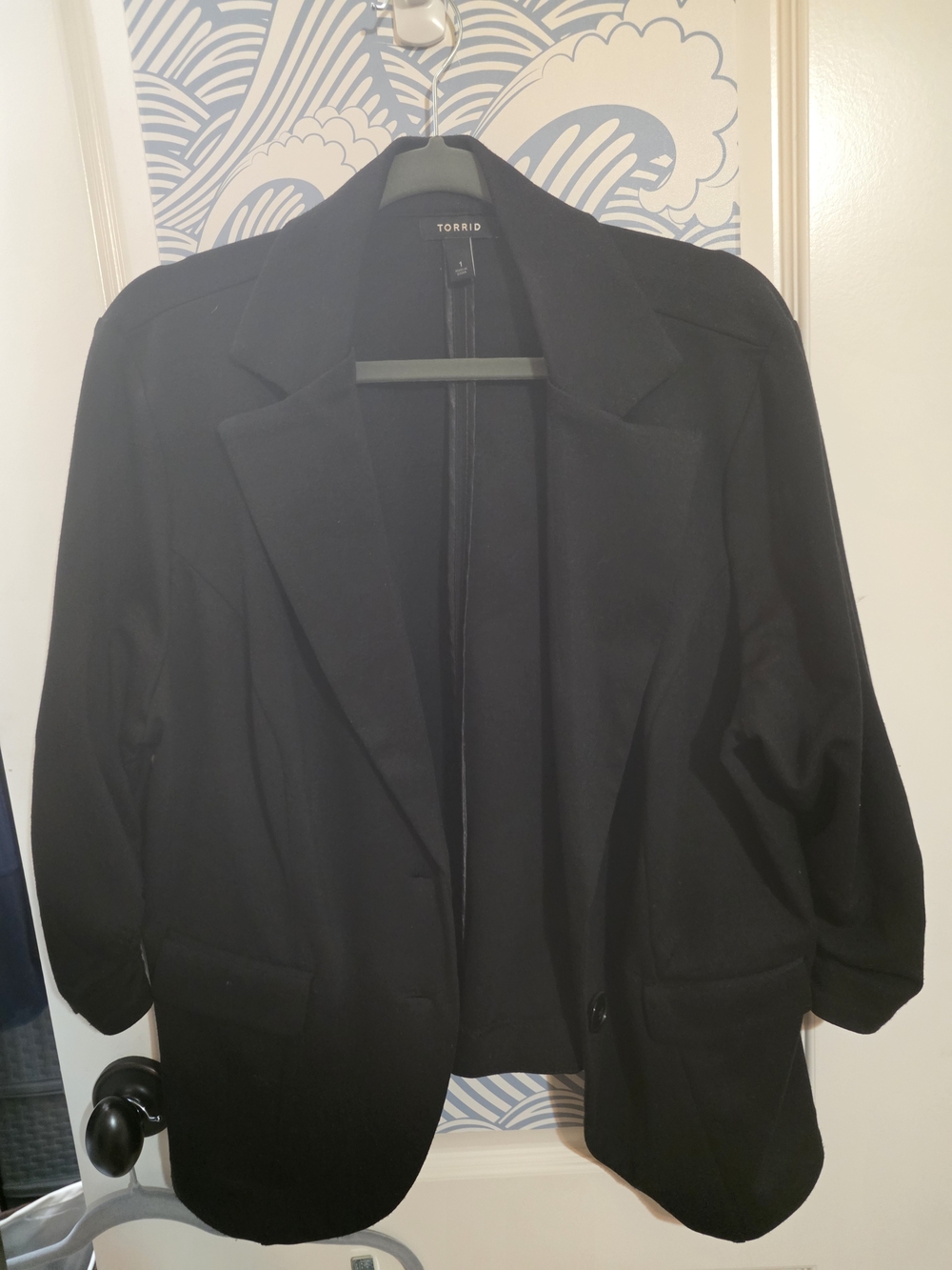 Torrid Black Oversized Blazer Jacket